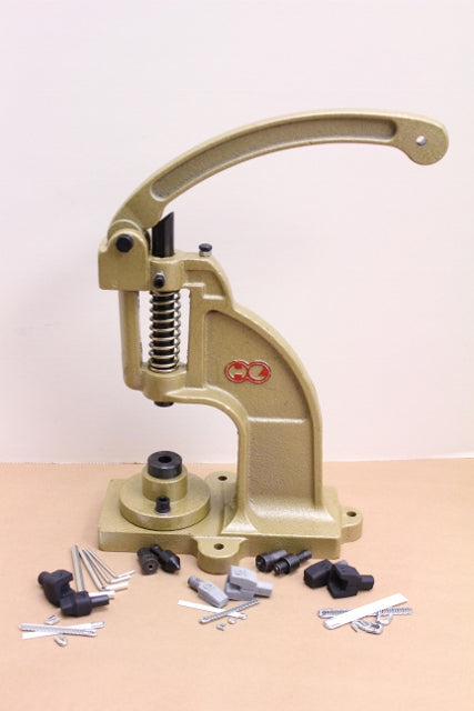 Hand Press to Set Grommet and Eyelets and Tip Bones